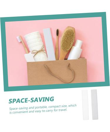 Gleavi 8 STK Travel Toothbrush Case Ventilated Holder for Outdoor Use | Portable Travel Container & Supplies | Mini Travel Items with Lids - Buy Online on GoSupps.com