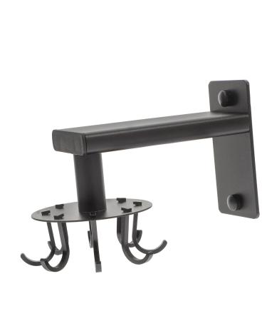 Alipis 1set Swivel Hook Hanger Hooks Rotating Utensil Hanger Heavy Adhesive Hooks Metal to Rotate Frame 13x10cm Black