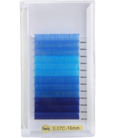C Curl Lash Extensions Soft Easy To Operate Blue Lash Extensions Grafting 0.07mm Dense for Cosplay - Buy Online on GoSupps.com