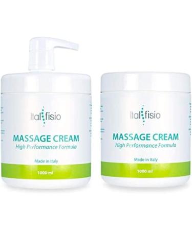 Professional Massage Cream for Physiotherapy | 1000 ml | Sensitive Skin Moisturizing & Nourishing Wellness Cream - Buy Online on GoSupps.com