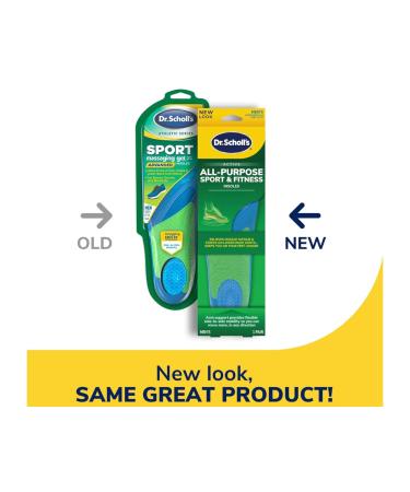 Dr. Scholl's Massaging Gel Sport Replacement Insoles for Men (Sizes 8-13) - Ultimate Comfort & Support - Buy Online on GoSupps.com