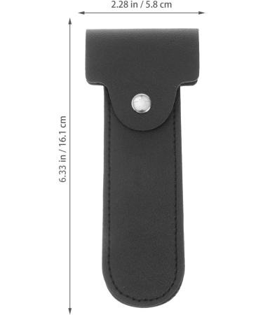 PopetPop Razor Holster Case - Travel Bag for Men's Razors & Shears | Leather Storage Solution for International Shipping - Buy Online on GoSupps.com