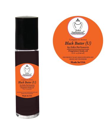 Compare to Aroma Black Butter Body Oil - Unisex Fragrance Roll-On 1/3 oz (9.86ml) - International Shipping Available - Buy Online on GoSupps.com