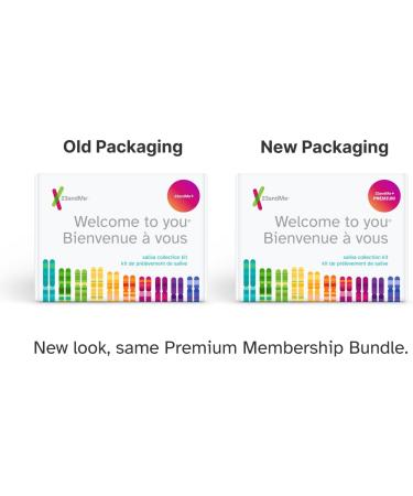 23andMe+ Premium Membership Bundle - DNA Kit with Personal Genetic insights Including Health + Ancestry Service Plus 1-Year Access to Exclusive Reports (Before You Buy See Important Test Info Below) - Buy Online on GoSupps.com