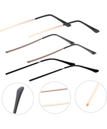 Lurrose 9-Pair Metal Sunglass Repair Set - Protective Glasses with Spare Arms in 3 Colors | International Shipping - Buy Online on GoSupps.com
