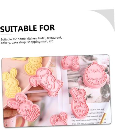 Alipis 8pcs Easter Cookie Cutters 3D Gummies Candle Mold Silicone Baking Mold Dessert Making Mold Baroque Easter Party Decorations Dessert Baking Mold Kids Tools DIY Frosting Pp - Buy Online on GoSupps.com