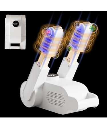 Shoe dryer electrically with digital display children's shoes heating fan sneaker helmet shoes boot dryer foot warmer shoe heating ozone + UV light + activated carbon triple antibacterial ... - Buy Online on GoSupps.com