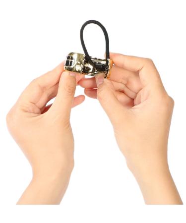 Kilofy 6 Hair Ties with Metal Cuff - Strong Stylish & Perfect for All Hair Types - International Shipping Available - Buy Online on GoSupps.com