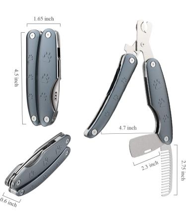 OUTAIWEN Professional Dog Nail Clippers for Large, Medium, Small Dogs - Safety Toenail Trimmers for Grooming | Pet Nail Clipper for Puppies - Buy Online on GoSupps.com