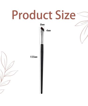 RMISODO 2 Pcs Angled Eyeliner Brush Set - Professional Slanted Eye Shadow Brushes for Precise Gel Eyeliner Application - Buy Online on GoSupps.com