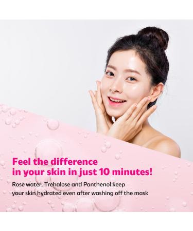isoi Bulgarian Rose Refresh Mask 80g | Hydrating Korean Skin Care with 70% Rose Water | Deep Hydration & Soothing Treatment for Radiant Skin - Buy Online on GoSupps.com