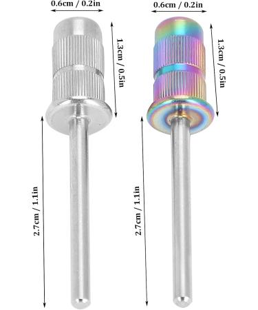 Nail Drill Bits Nail Art Mandrel Bit Nail Mandrel Bit Stainless Steel Nail Drill Bits Manicure Tool Accessory for Sanding Band - Buy Online on GoSupps.com