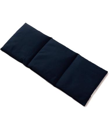 Buy Large Dark Blue 20x50cm Rapeseed Pillow - 3-Chamber Heat Pad & Grain Pillow for Ultimate Comfort - Worldwide Shipping - Buy Online on GoSupps.com