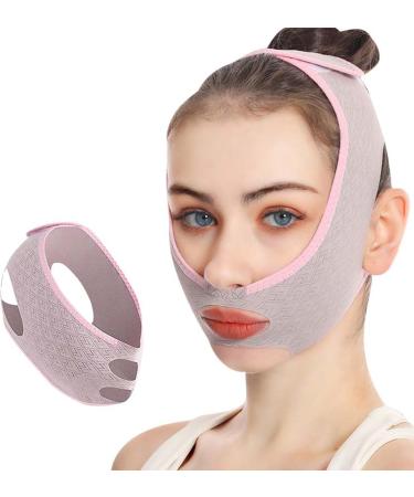 Face Sculpting Strap | Double Chin Reducer Face Shaper Lifting Bands | Breathable Adjustable Lift Bandage Reusable Fits Different Face Shapes for Men and Women - Buy Online on GoSupps.com