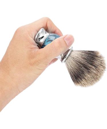 Premium Classic Men's Safety Razor Kit Double Edge Razor Set with Brush & Stand Holder (Blue) | Ultimate Shaving Experience - Buy Online on GoSupps.com