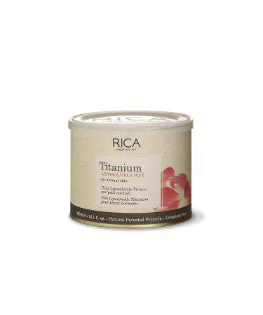 Rica Rica 400ml professional depilatory wax with different variants (Titanium)