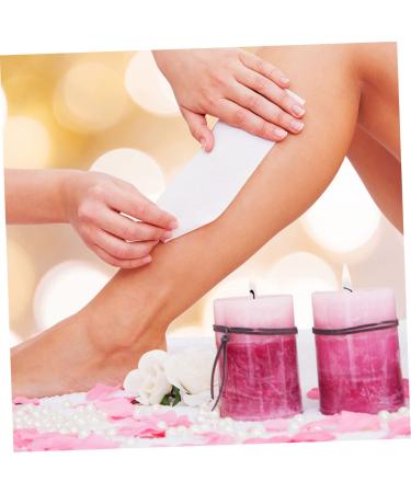 Hapinary 400 Wax Paper Face & Body Strips | Fleece Hair Removal Waxing Strips for Eyebrows & Body - Buy Online on GoSupps.com