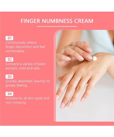  G n rique Finger Care Cream 20g Working Fingers Lotion All Skin Types Moisturizing Balm Natural Ingredients Dry Skin Relief Great for Business Trips Home Dorms Families - Buy Online on GoSupps.com