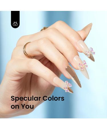 Beetles Gold Chrome Nail Powder - Holographic Nail Art Glitter Kit (4 Colors 0.5g/Jar) for Stunning Mirror Effect | The Garden of Eden - Buy Online on GoSupps.com
