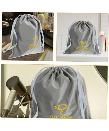SOESFOUFU 2pcs Hair Dryer Storage Bag Hair Blow Dryer Bag Blow Dryer Pouch Drawstring Bags Hair Dryer Bag for Travel Drawstring Pouch Travel Hair Dryer Bag Drawstring Hair Dryer Bags 30.00X25.00X0.50CM Grey - Buy Online on GoSupps.com