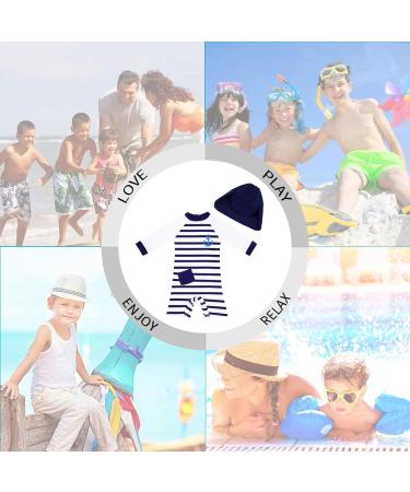 UPF 50+ Anchor One Piece Swimsuit Snap Bottom for Baby Boys/Girls 18-24 Months - Buy Online on GoSupps.com