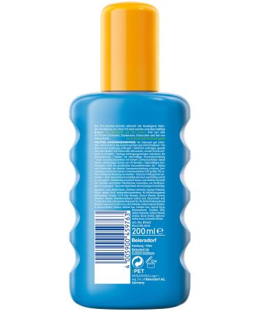 NIVEA Sun Schutz & Br unen Sonnenpray LSF 20 - 200 ml | Sunscreen with Pro-Melanin | UVA/UVB Protection for Even Tan - Buy Online on GoSupps.com