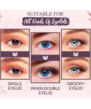 Anjoize Eyelid Lift Kit - 1200pcs/600pcs Invisible Lifter Strips for Hooded Eyes - Various Styles of Eyelid Tape - L-2PCS Grid - Buy Online on GoSupps.com