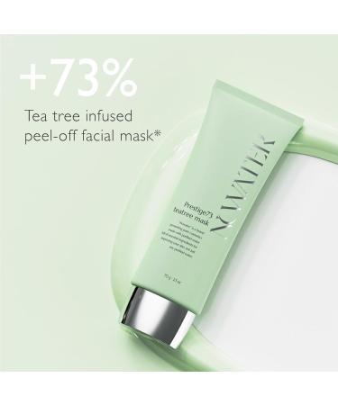 NOWATER Prestige 73% Tea Tree Mask | Pore Reducing Peel Off | Soothing Korean Skin Care with Acai & Papaya (2.5 fl. oz) - Shop Internationally - Buy Online on GoSupps.com
