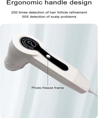 10 Inch Skin Diagnosis Hair Analyzer - 10MP LCD Follicle Detector for Home & Salon Care - Buy Online on GoSupps.com