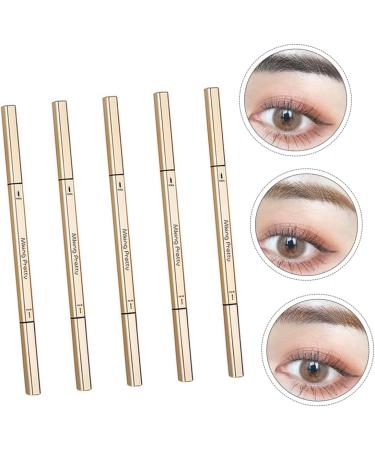 HAPINARY 5pcs Double Ended Eyebrow Pencil Drawing Eyebrow Pen Eyebrow Makeup Pencils Eyebrow Pens Plastic - Buy Online on GoSupps.com