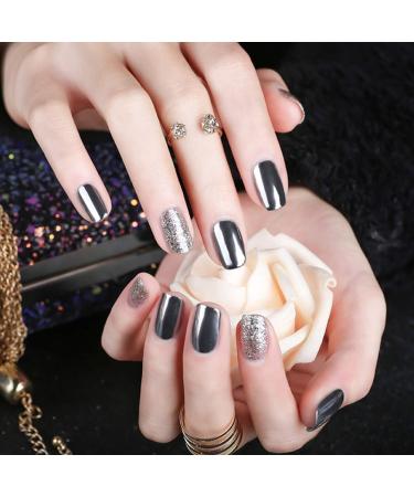 Drmode Silver Chrome Nail Powder | Metallic Glitter & Mirror Effect for Stunning DIY Nail Art - Buy Online on GoSupps.com