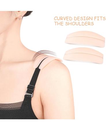 Women Shoulder Pads - Adhesive Silicone Shoulder Enhancer Anti-Slip Pads - Adhesive Non-Slip Shoulder Protectors Pads For Lady And Women Party Skin Color - Buy Online on GoSupps.com