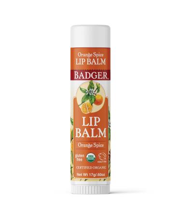 Badger Company Lip Balm Orange Spice .60 oz (17 g)