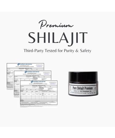 Pure Shilajit Premium(10g / 0.35oz ) Himalayan Shilajit Resin 96.5% Fulvic Acid - Buy Online on GoSupps.com