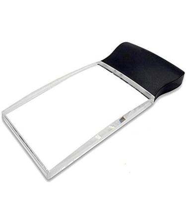 3 Led Magnifying Glass 2X Rectangle Super High Clarity Magnifier for Reading Maps - Watch Repair Loupe Low Vision Aids