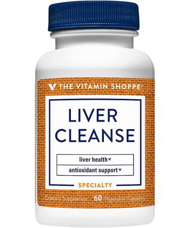 The Vitamin Shoppe Liver Cleanse Antioxidant Support Liver Health (60 Vegetable Capsules) - Buy Online on GoSupps.com