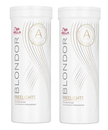 Wella 2 x Blondor Freelights White Bleaching Powder 400 g