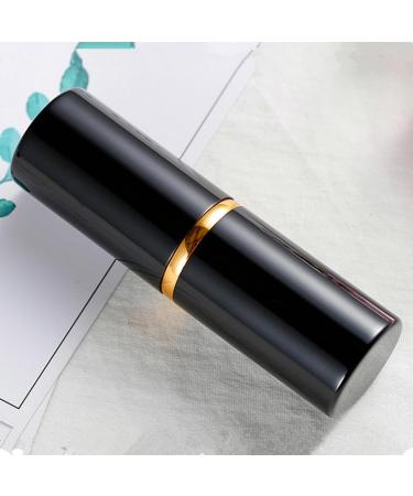 Retractable Kabuki Foundation Brush - Perfect for Mineral Makeup Bronzer & Blush | Vegan Blend & Contour for Flawless Face (Black Gold - Buy Online on GoSupps.com