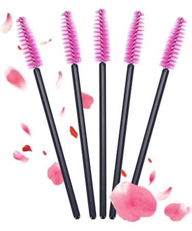 YIAGUN 50pcs Rose Disposable Mascara Brushes - Makeup Tool for Eyebrow and Eyelash Application (Rose Pink) - Buy Online on GoSupps.com