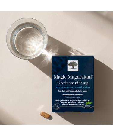  New Nordic Magic Magnesium Gylcinate 600 mg - Buy Online on GoSupps.com