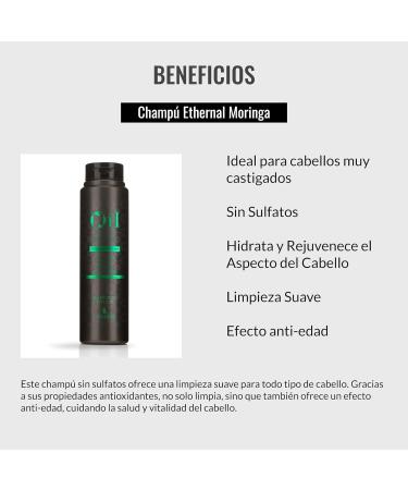 Lendan Pack 2 - Oil Essences Ethernal Moringa Shampoo - 300 ml + Mask 500 ml - Pack 2 - Buy Online on GoSupps.com