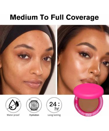  YUNFAN Peptide Bounce Balm Foundation Peptide Rebound Balm Foundation Modular Medium Coverage Foundation Anti-Aging Moisturizing Concealer Full Coverage (Ivory White 1) - Buy Online on GoSupps.com