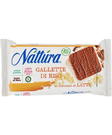  Italian Gourmet E.R. N tt ra Pack of 4 organic rice cakes coated in milk chocolate a tasty and healthy snack excellent source of fiber gluten-free 90g pack + Italian Gourmet Polpa di Pomodoro 400g box - Buy Online on GoSupps.com