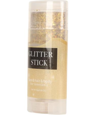 Gold Body Glitter Stick | Long Lasting Holographic Glitter for Hair | Easy to Use International Shipping - Buy Online on GoSupps.com