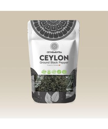 Ceylon Ground Black Pepper 100g