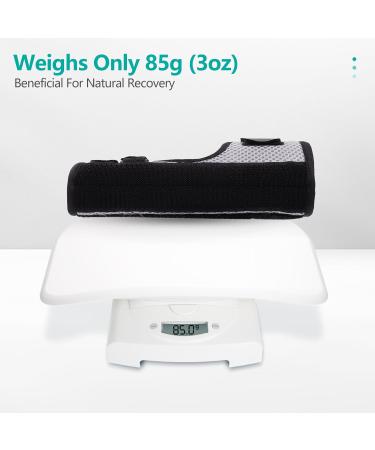 Lefeke Trigger Finger Splint - Multi Finger Brace for Hand Support | Finger Straightening Immobilizer for Arthritis & Broken Fingers - Size M Black - Buy Online on GoSupps.com