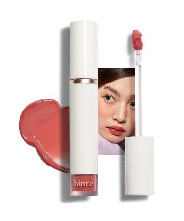 HINCE Mood Enhancer Water Liquid Glow - Non-Sticky & Waterproof Lip Stain for Women - Long Wearing Lip Gloss for Natural and Glass Glow - Moisturizing Liquid Makeup  0.16 fl.oz. (AMBIENT)