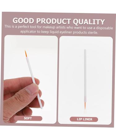 Angoily 100pcs Disposable Eyeliner Brush Eyeliner Pencil Mascara Tool Nylon Eyeliner Applicator Eyes Makeup - Buy Online on GoSupps.com