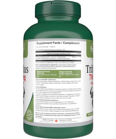 VORST Tribulus Terrestris Extract 7000mg Raw Equivalent 180 Vegan Capsules | Supplement for Men & Women | Powder Pills | 1 Bottle 180 count (Pack of 1) - Buy Online on GoSupps.com