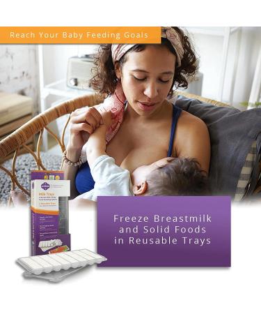 Fairhaven Health Milkies Milk Trays - Set of 2 for Easy Breast Milk Storage - Buy Online on GoSupps.com